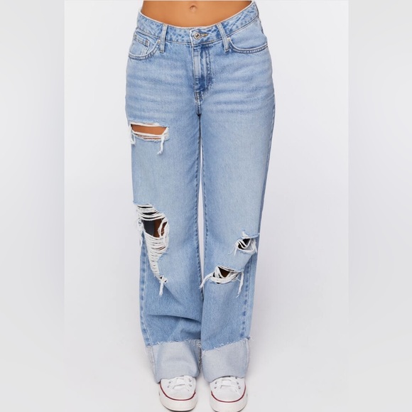 NWOT✨Recycled Cotton 90s-Fit Jeans - Picture 3 of 5